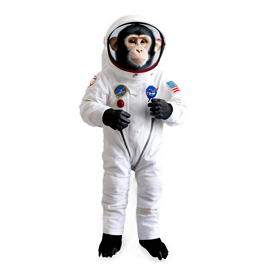 Monkey In Space Suit Png 87 PNG