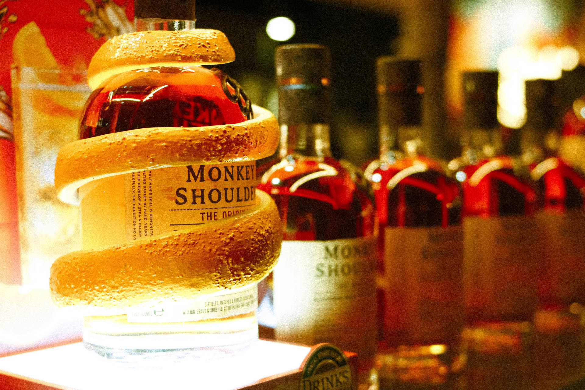 Monkey Shoulder Blended Malt Scotch Whisky Bottles Picture