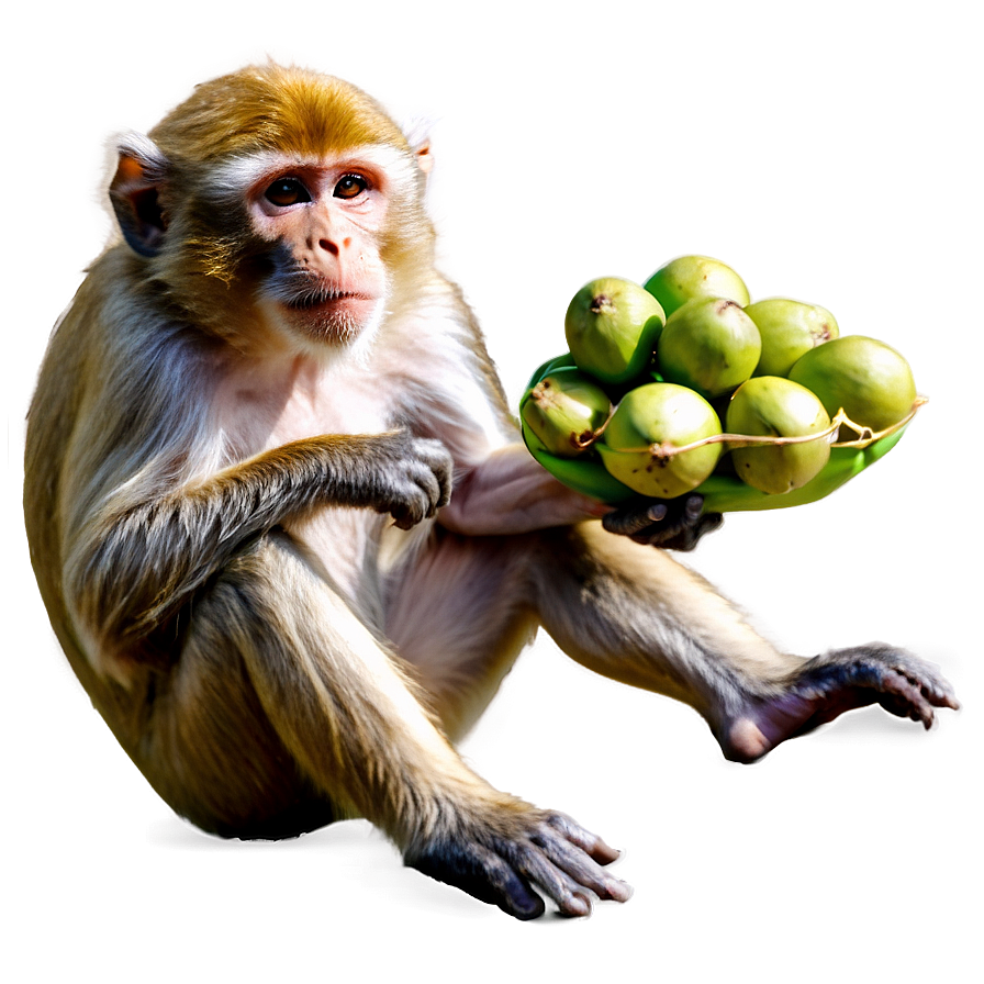 Monkey With Coconut Png 82 PNG