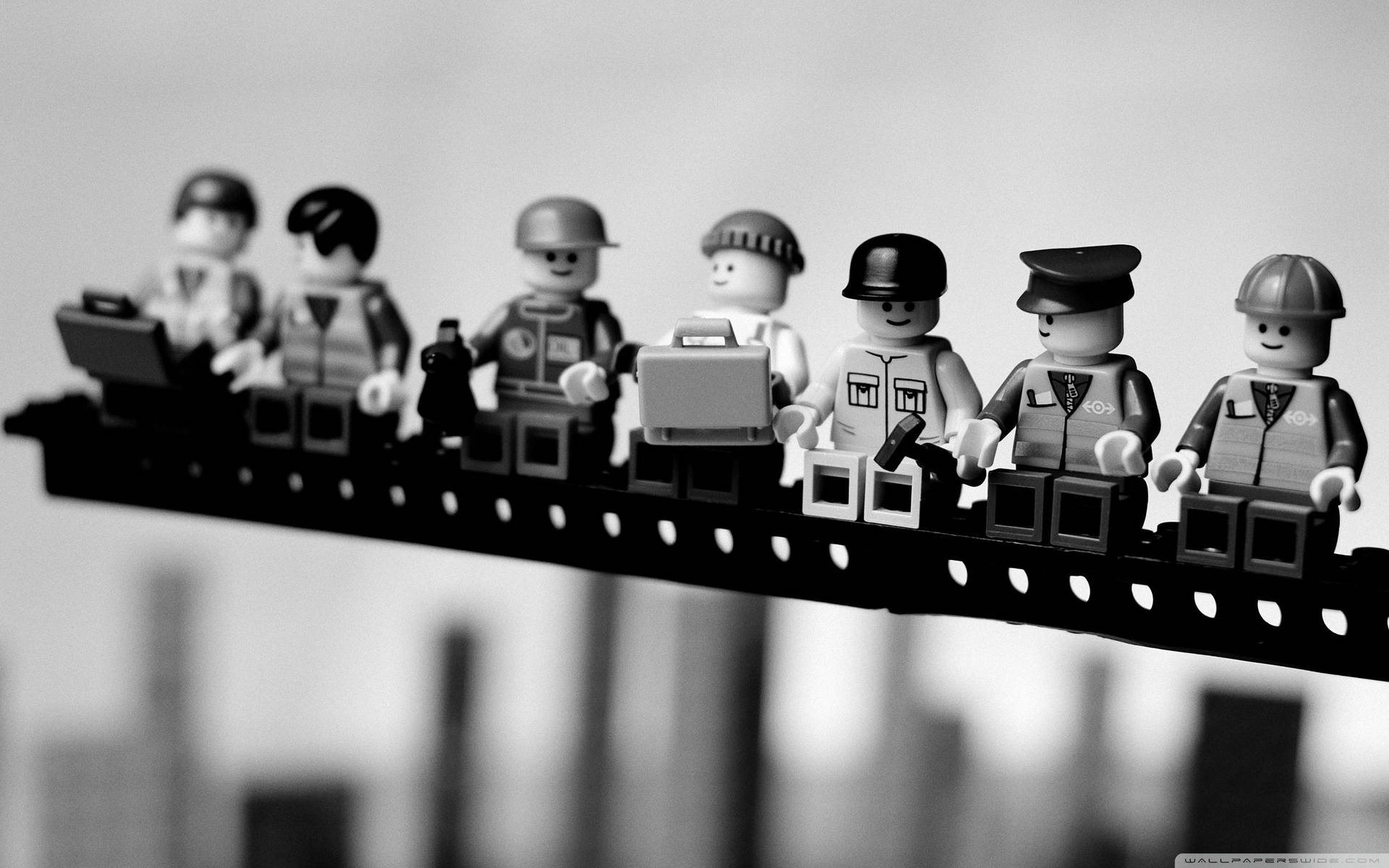 Monochromatic Lego Workers