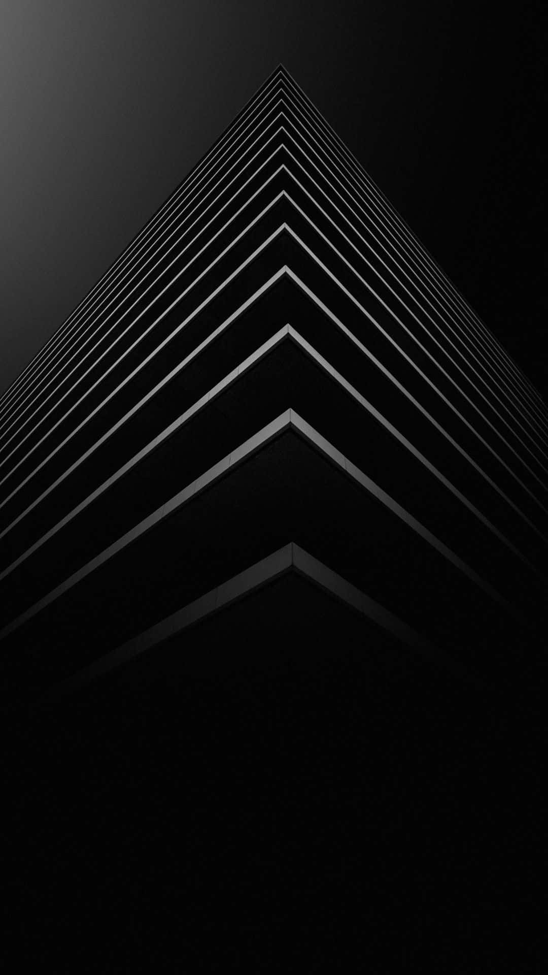 Monochrome Abstract Lines Wallpaper