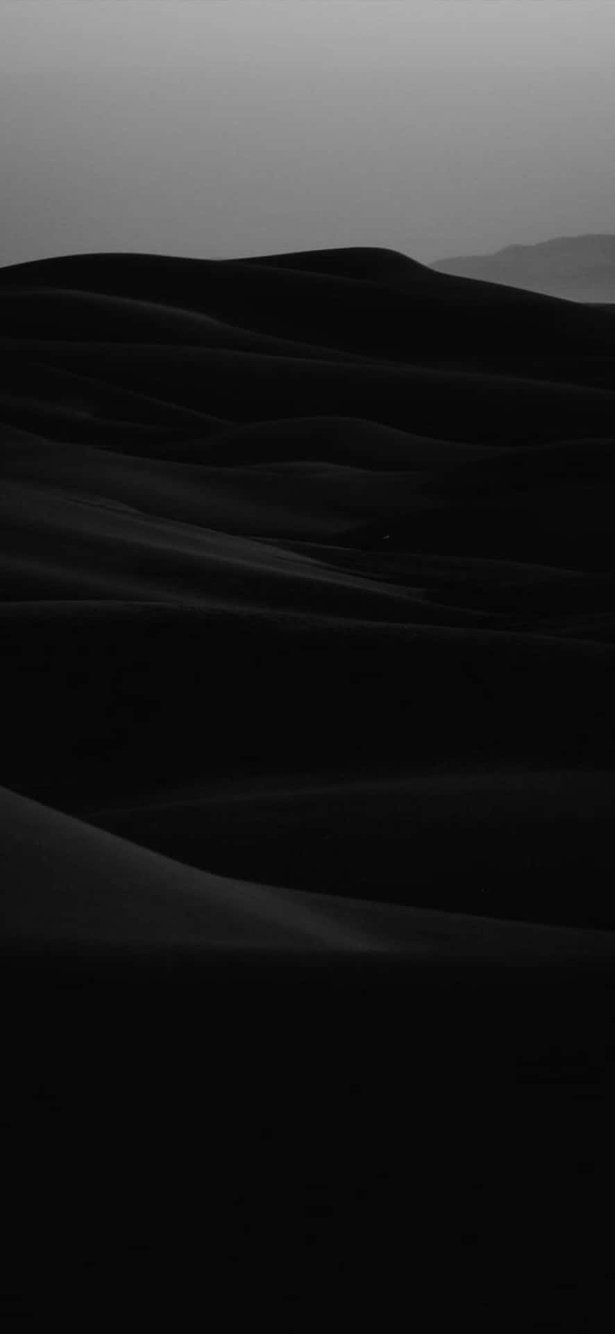 Monochrome_ Desert_ Dunes Wallpaper