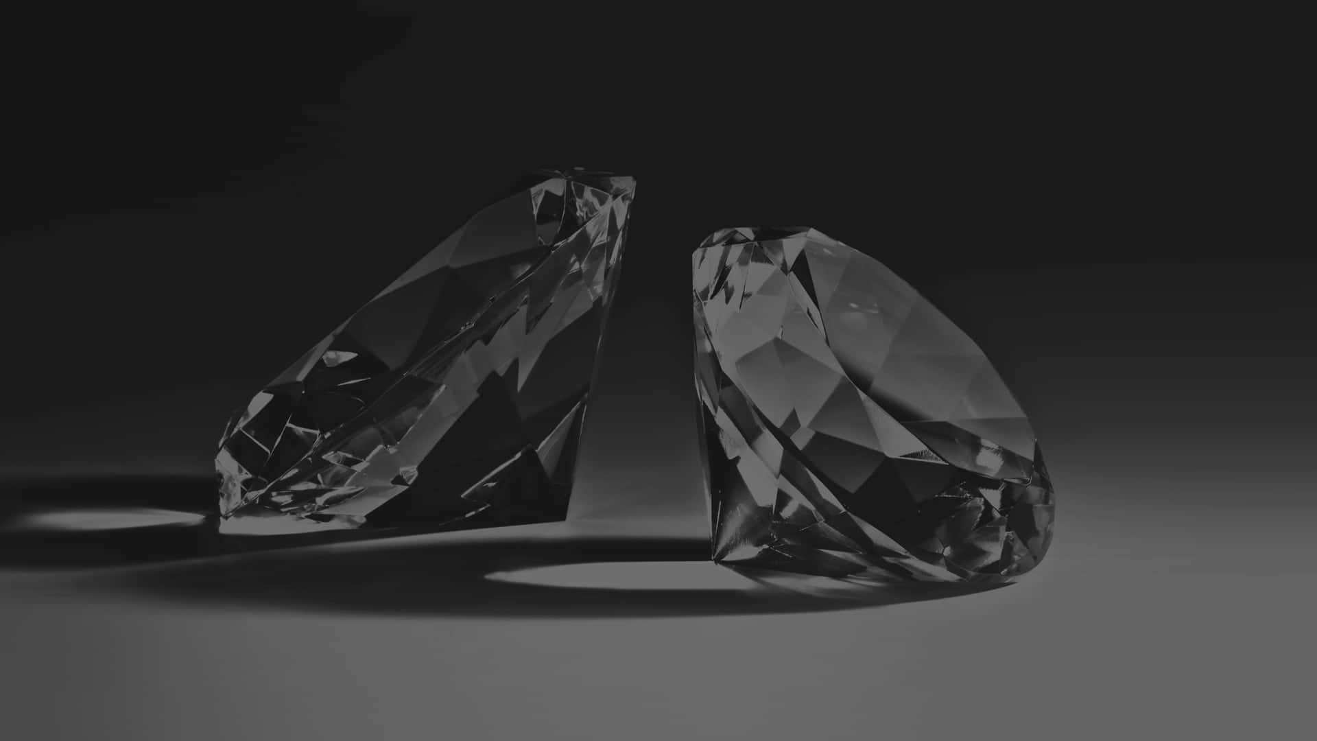 Monochrome Diamonds4 K Wallpaper
