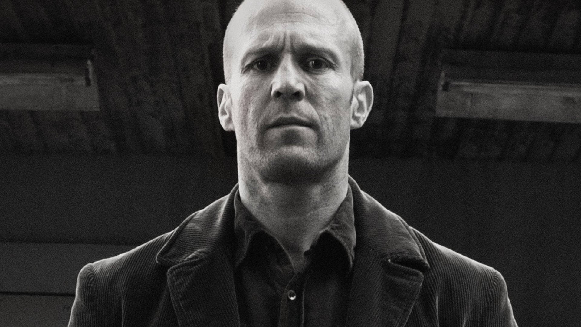 Monochrome Jason Statham Background