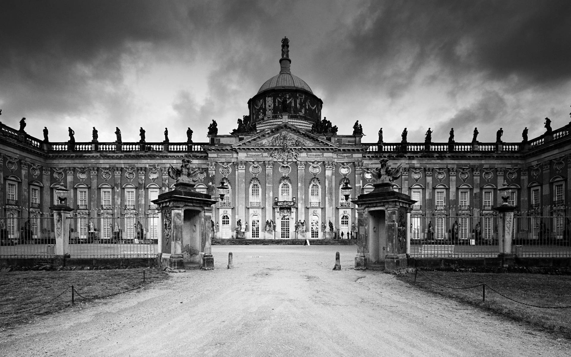 Monochrome New Palace Potsdam Picture