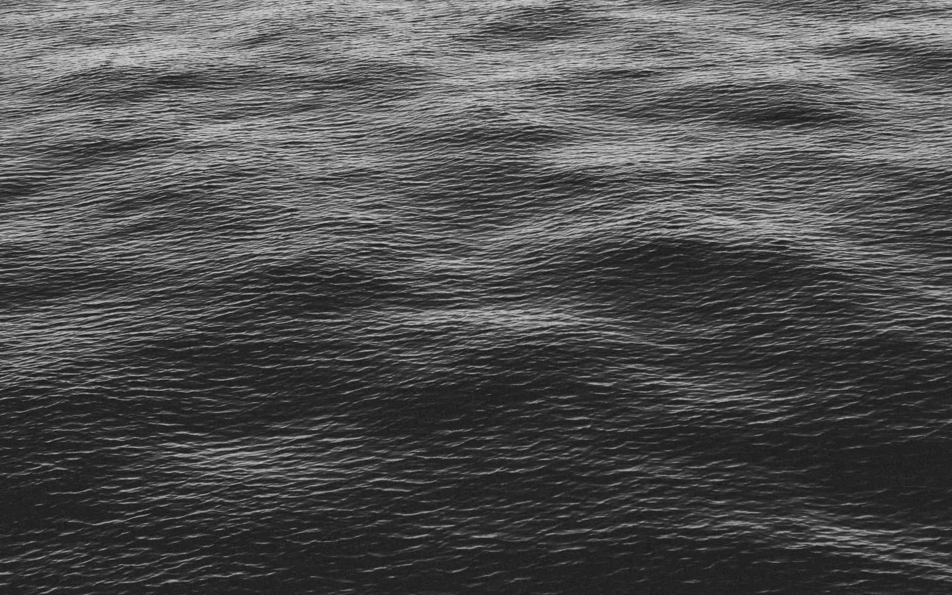 Monochrome_ Ocean_ Texture_4 K Wallpaper