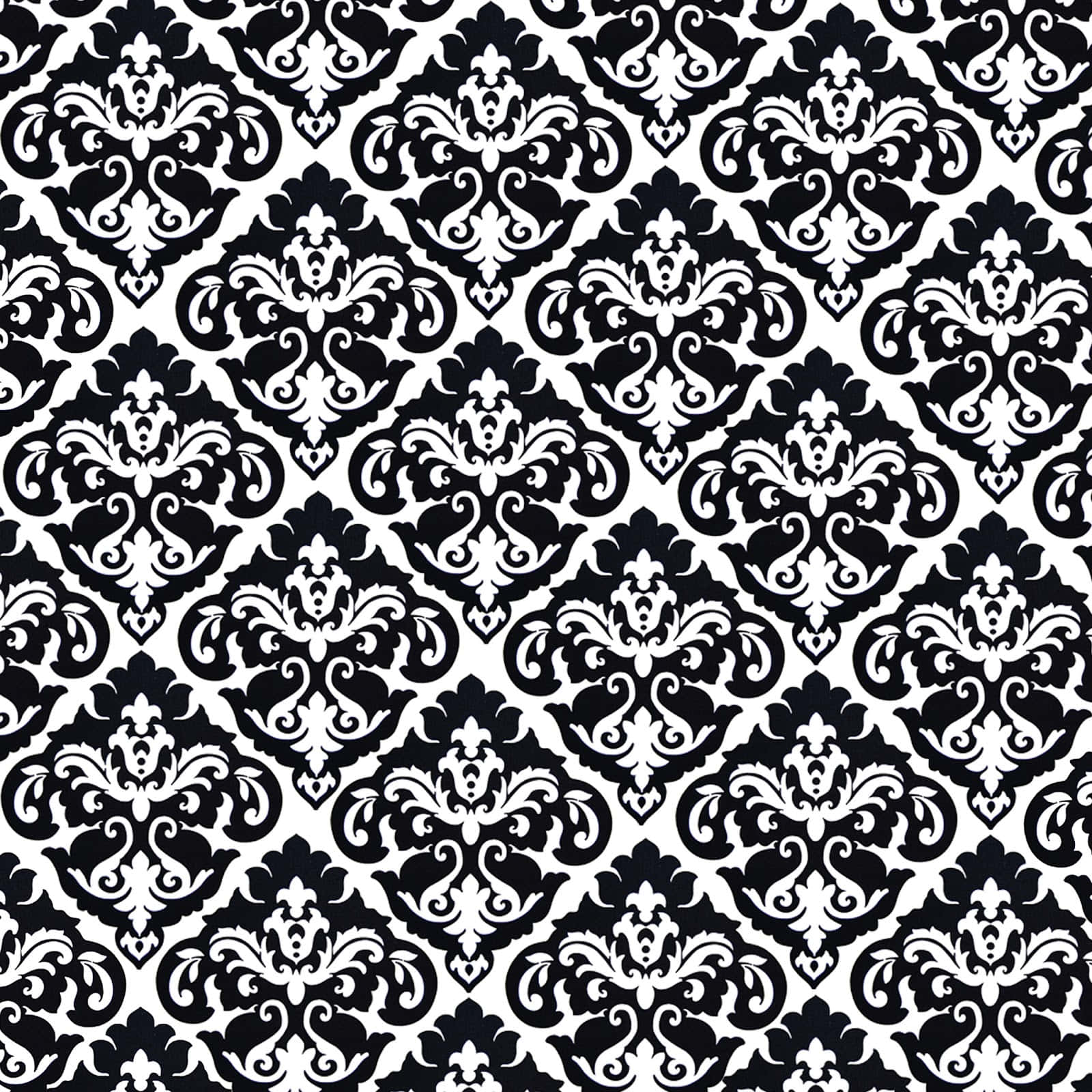 Monochrome Symphony – An Intricate Pattern In Black And White