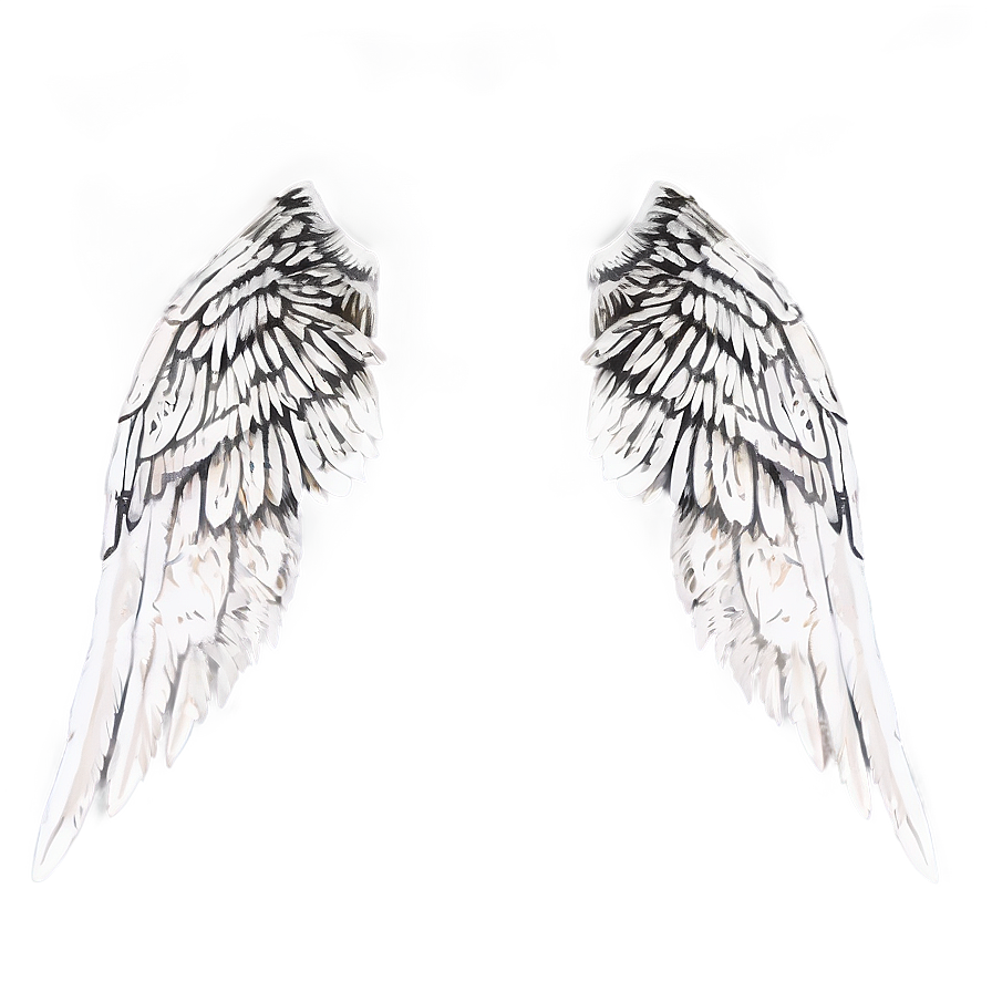 Monochrome Wings Png Cog PNG