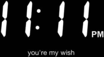 Monochrome Wish Overlay PNG