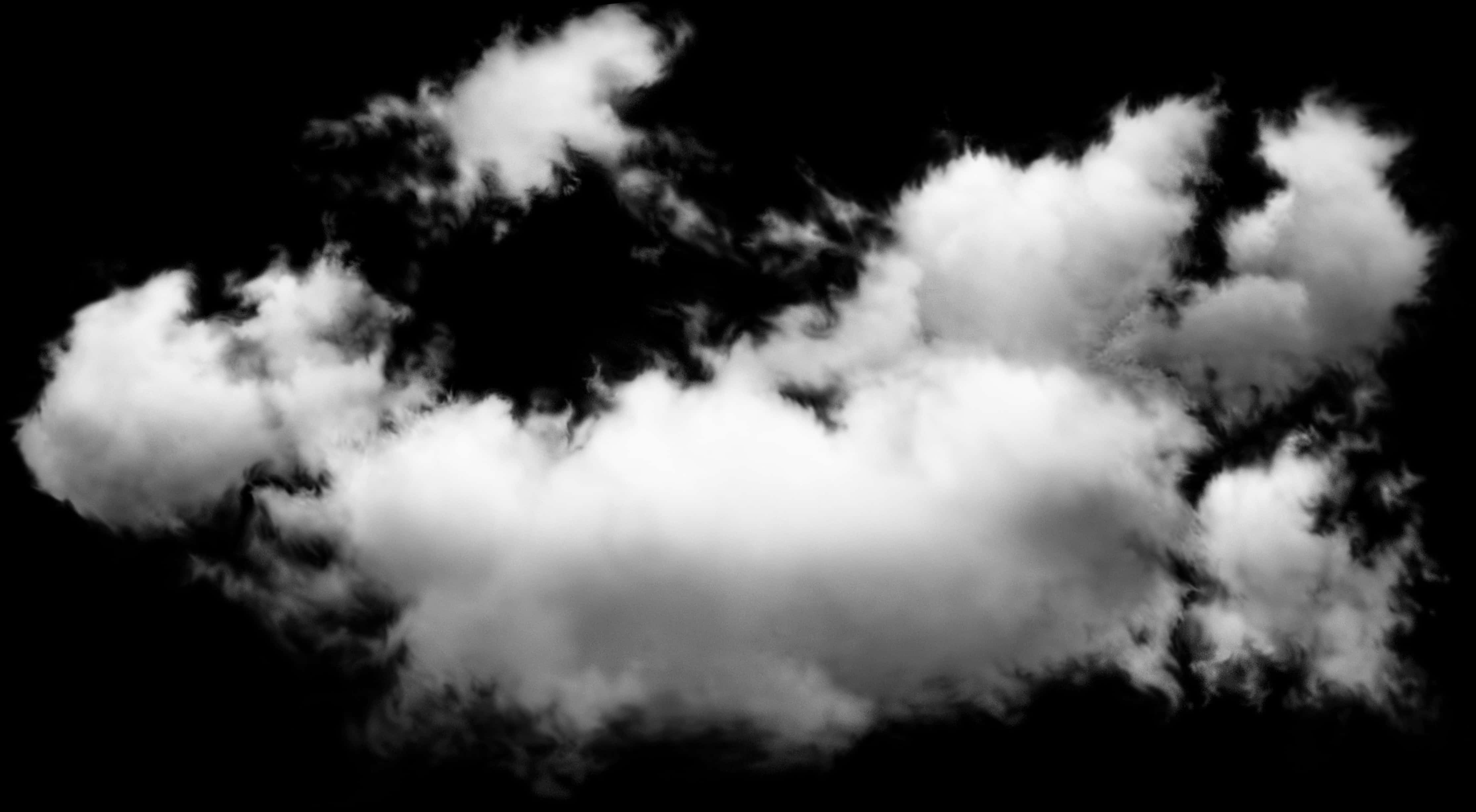 Monochrome_ Cloud_ Formations PNG