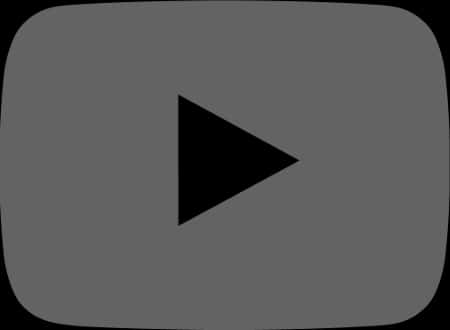 Monochrome_ You Tube_ Logo PNG