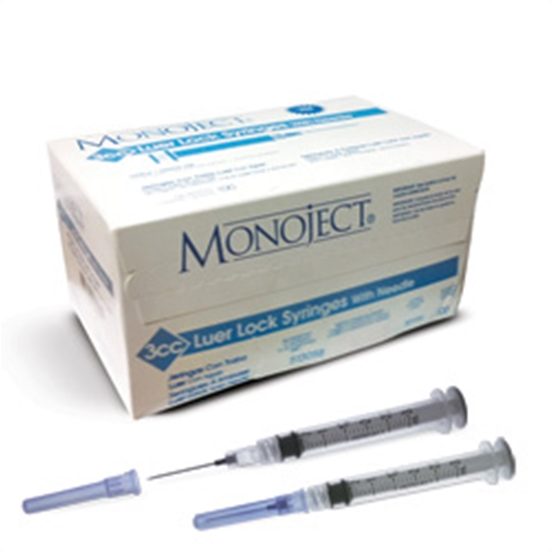 Monoject Luer Lock Syringes Boxand Units PNG