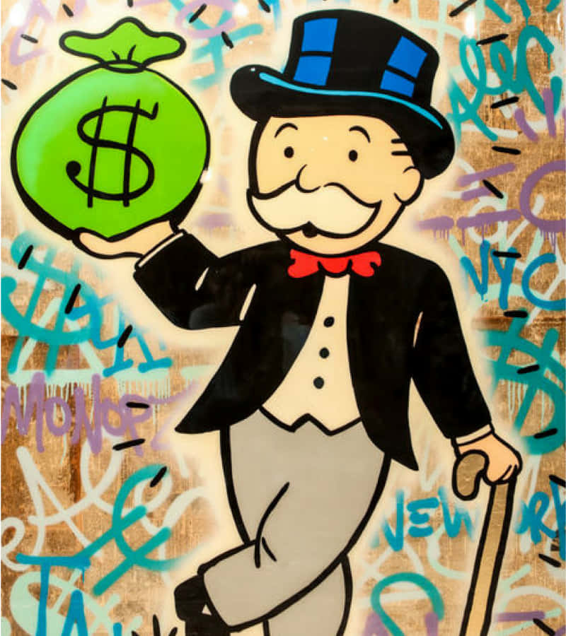 Monopoly Man triumphs with his fortune