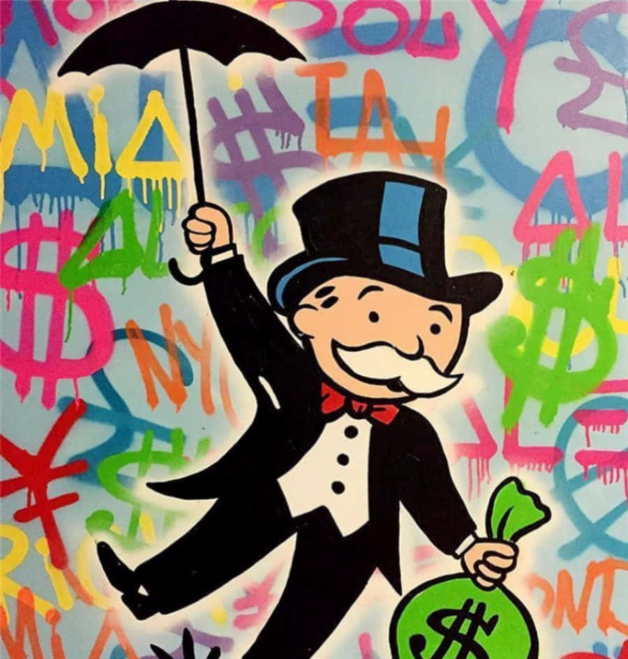 ¡hazque Llueva Dinero Con El Hombre Del Monopoly!