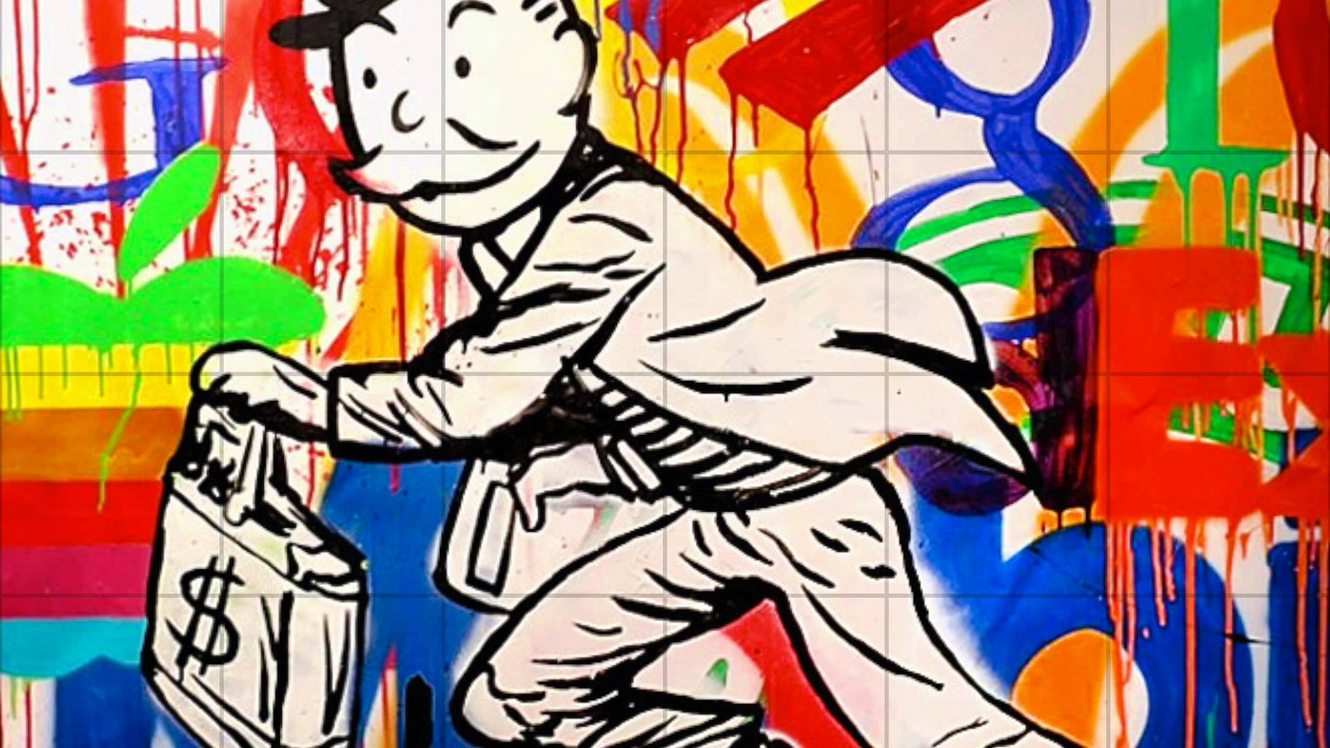 Monopoly Man Wall Art Wallpaper