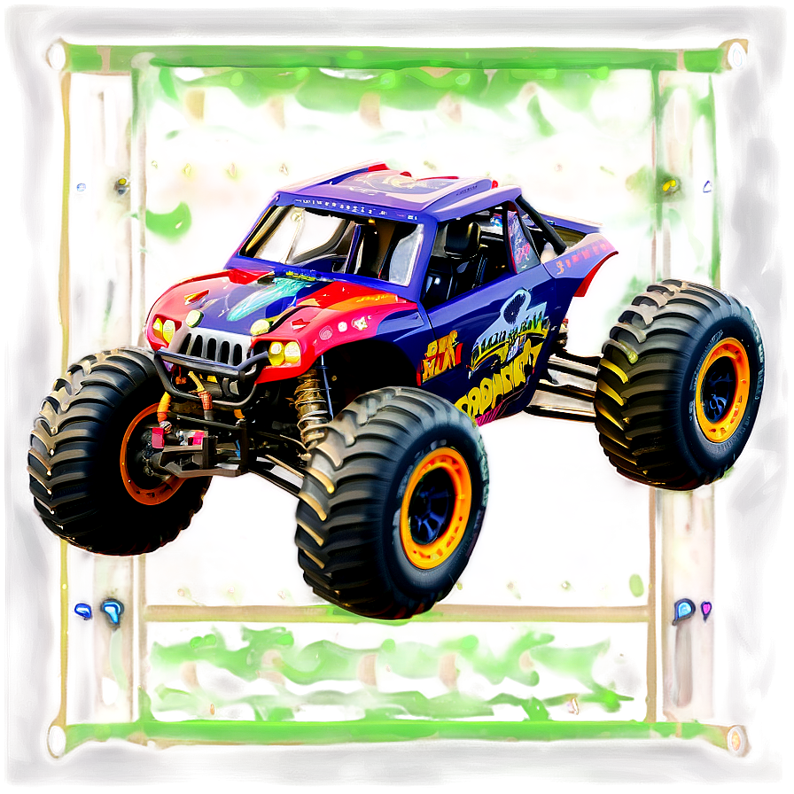 Monster Buggy Showdown Png 06252024 PNG