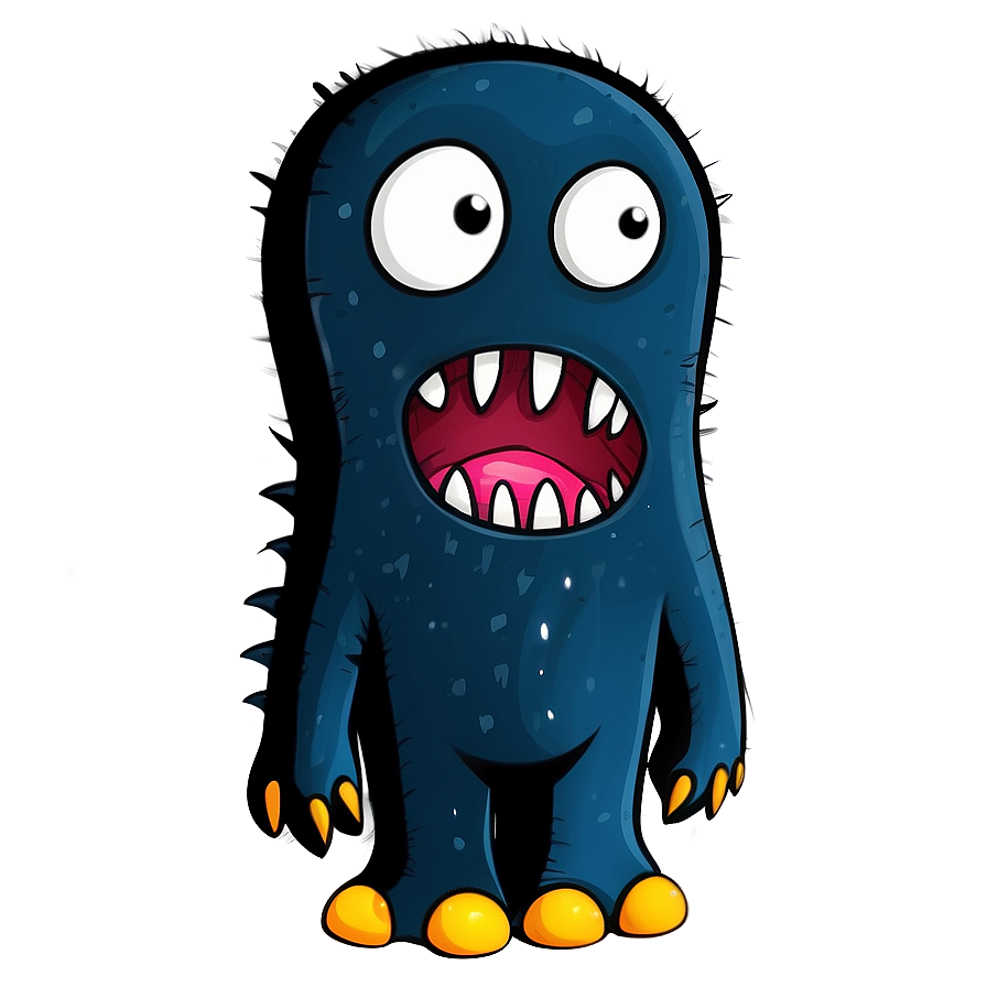 Monster Doodle Png 05212024 PNG