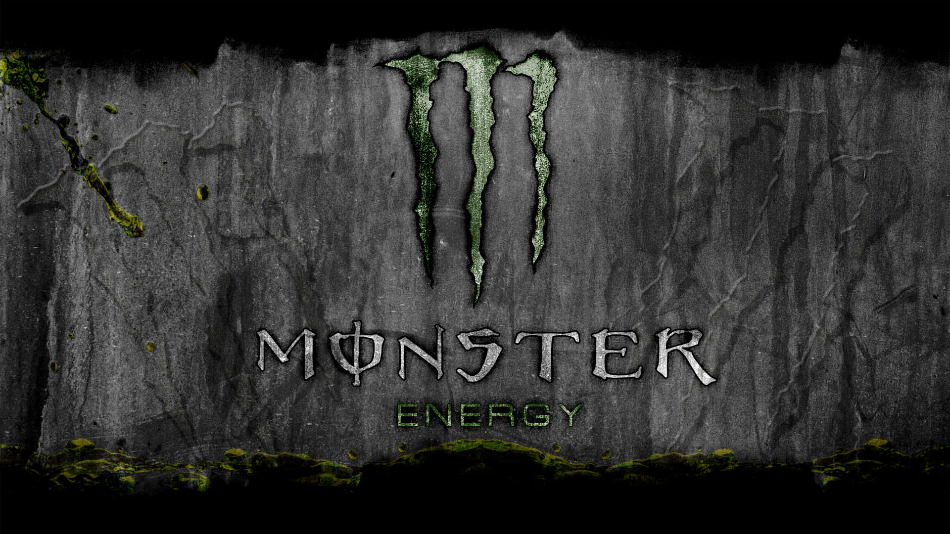 Intense Monster Energy Background