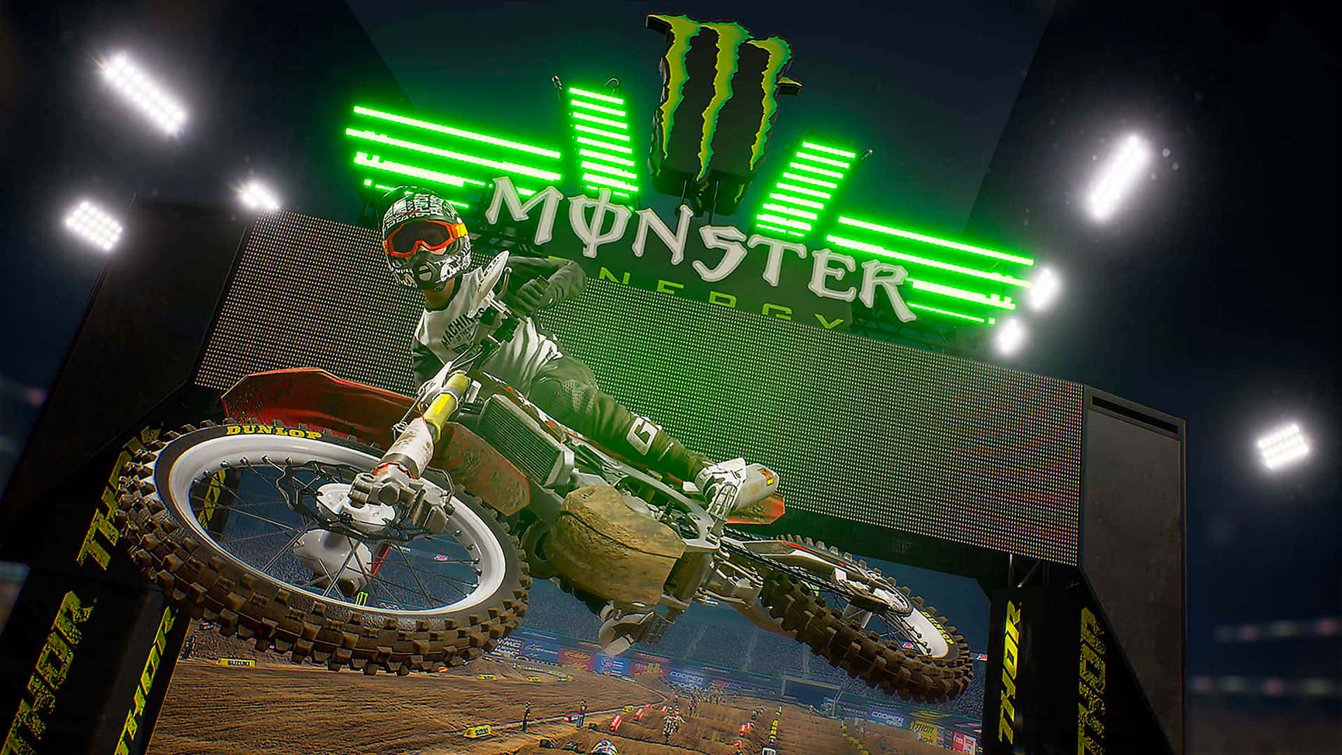 Sfondoenergizzante Di Monster Energy Per Il Tuo Desktop