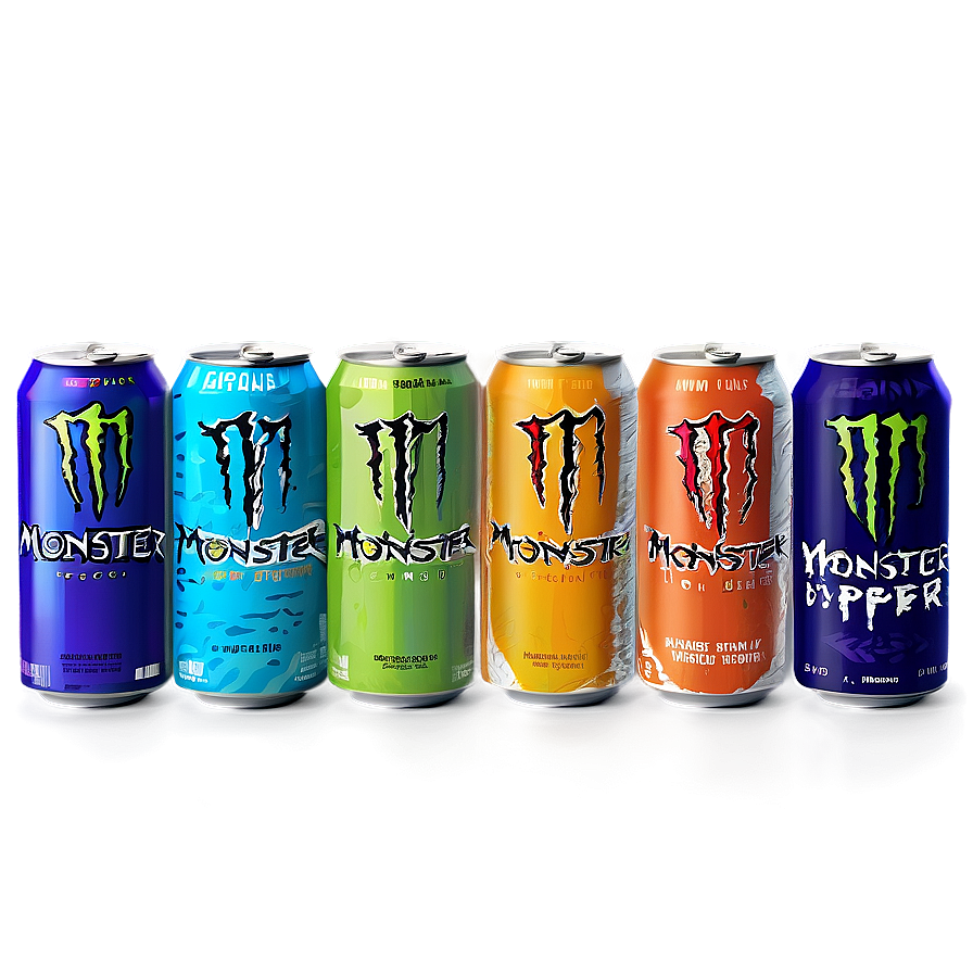 Download Monster Energy Drink Flavors Assortment Png 49 | Wallpapers.com