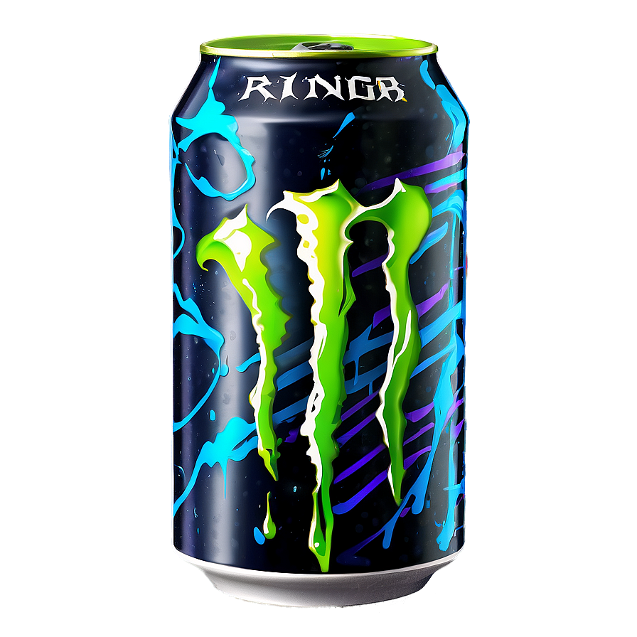 Download Monster Energy Drink Graffiti Style Png Ais | Wallpapers.com