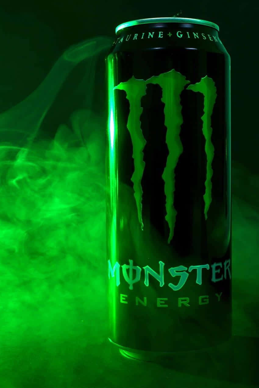 Monster Energy Drink Green Mist Wallpaper