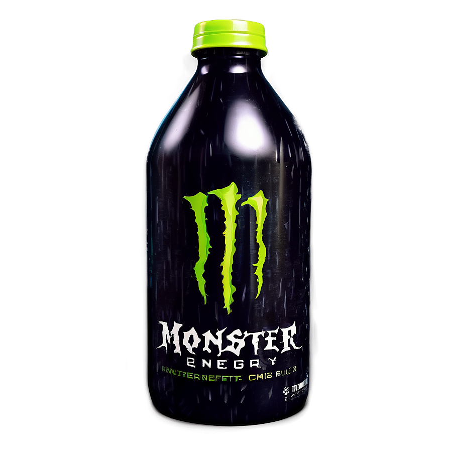 Monster Energy Drink Ingredients Label Png 06202024 PNG