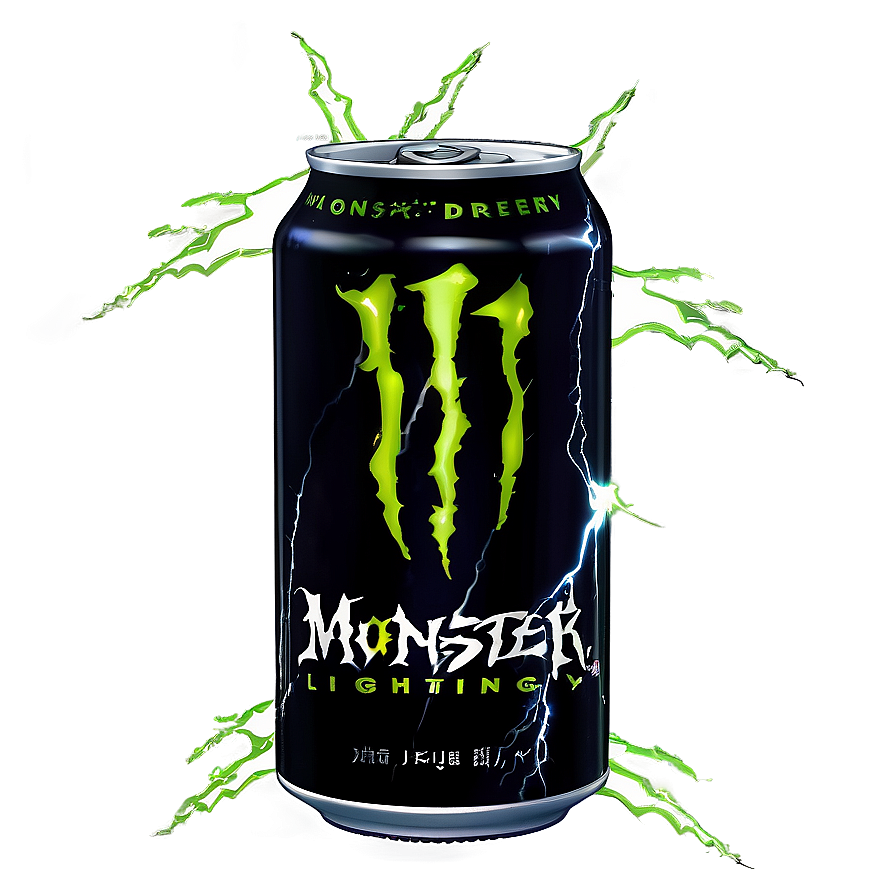 Download Monster Energy Drink Lightning Effect Png Bcm55 | Wallpapers.com