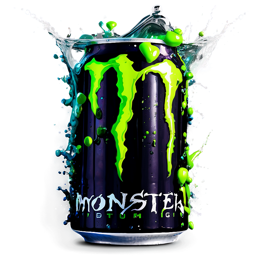 Download Monster Energy Drink Splash Effect Png 51 | Wallpapers.com