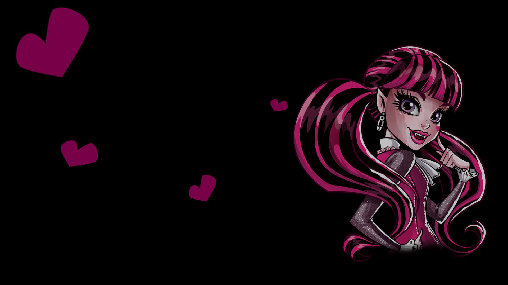 Monster High students dressed as their favorite characters. Wallpaper