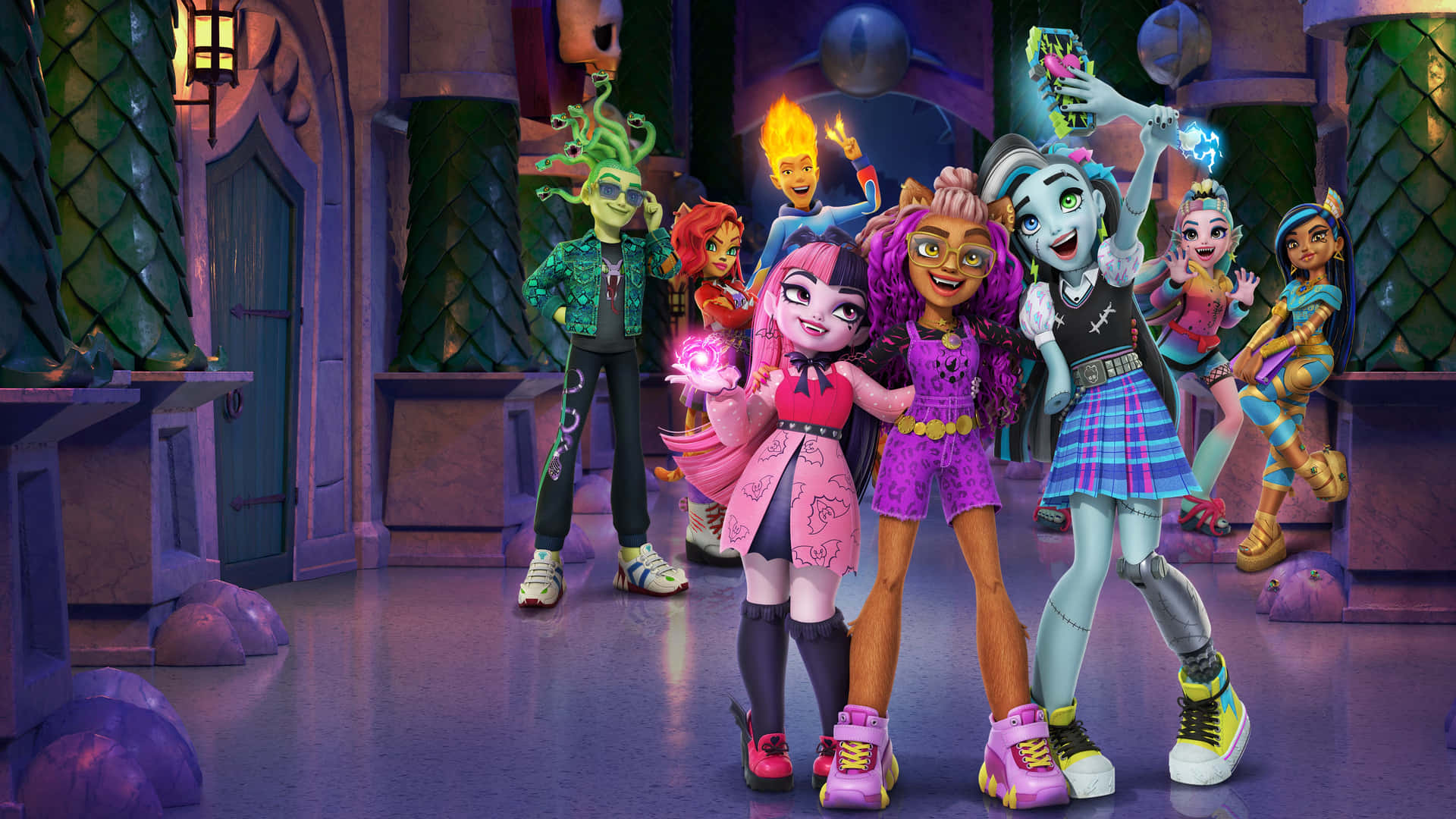 Dive into the Monster High Universe Wallpaper