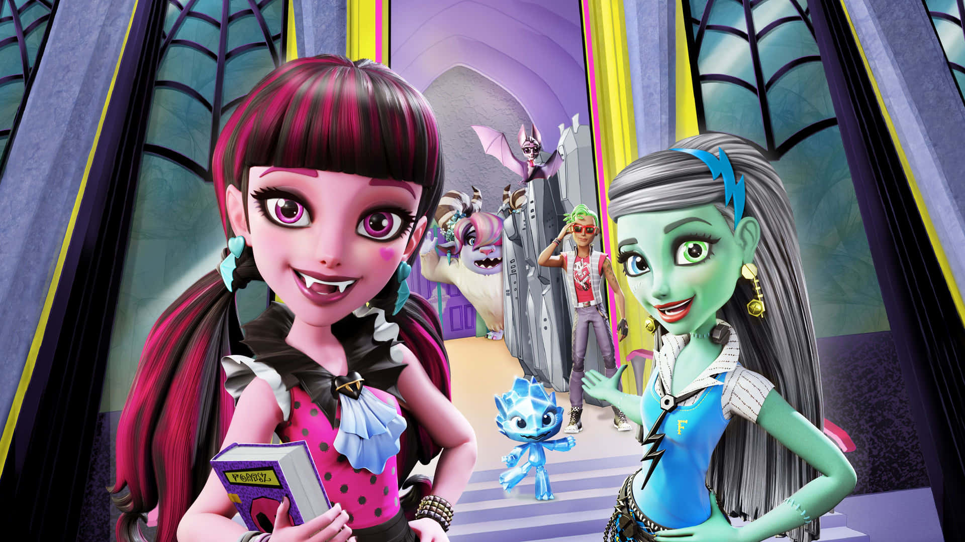 ¡explorael Fascinante Mundo De Monster High! Fondo de pantalla