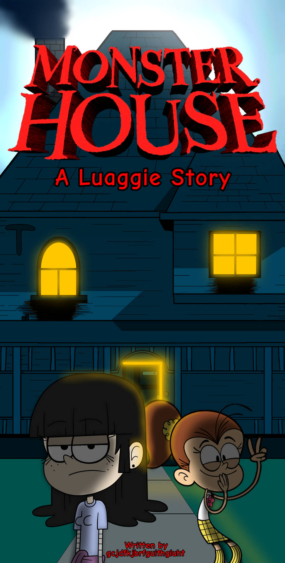 Monster House A Luaggie Story Poster Wallpaper
