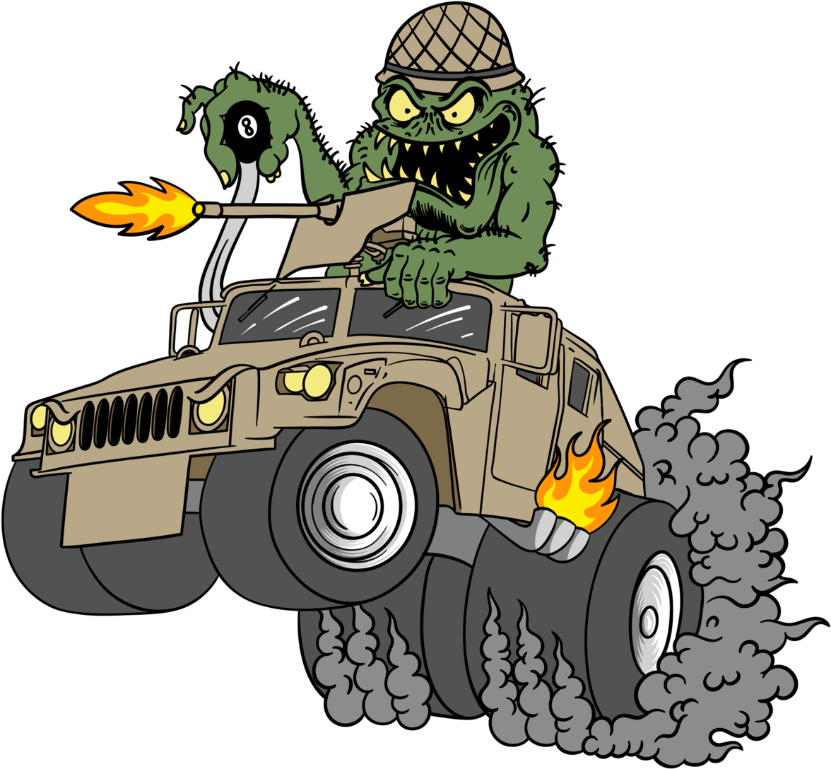 Monster Hummer Rampage PNG