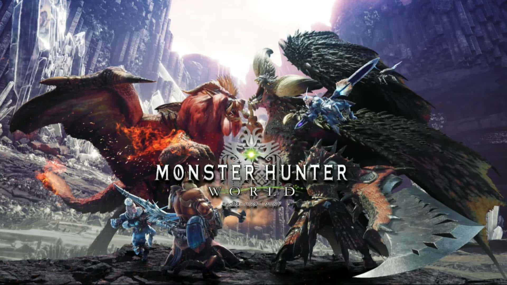 Taucheein In Die Wilde Welt Von Monster Hunter 3 Wallpaper