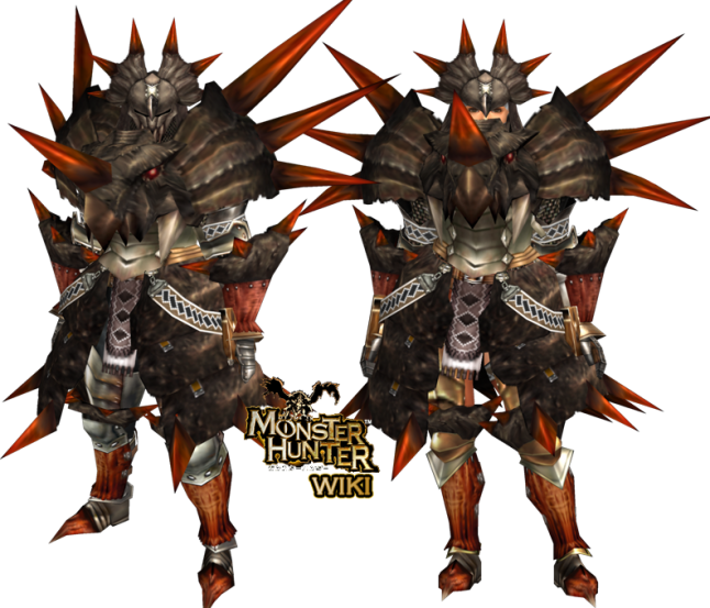 Monster Hunter Armored Character PNG