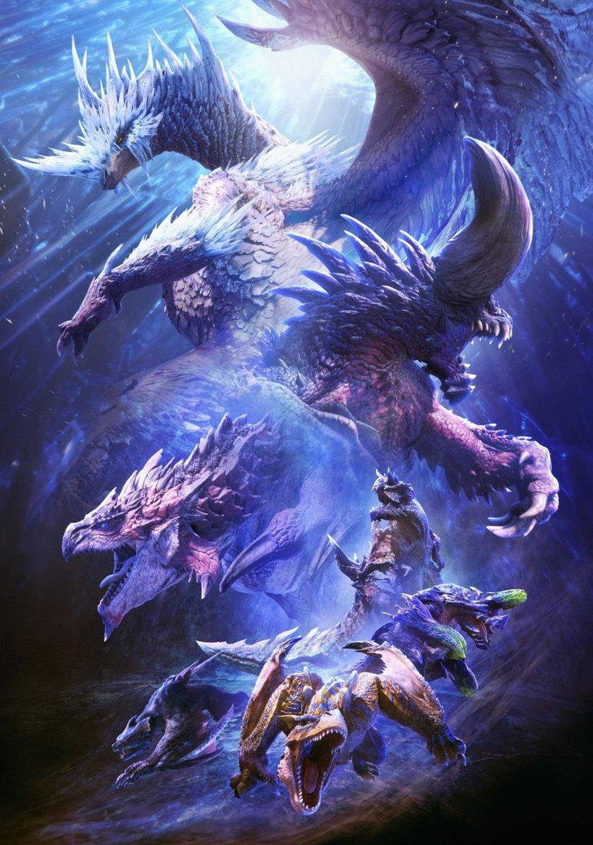 Monster Hunter Iphone Winged Ice Dragon