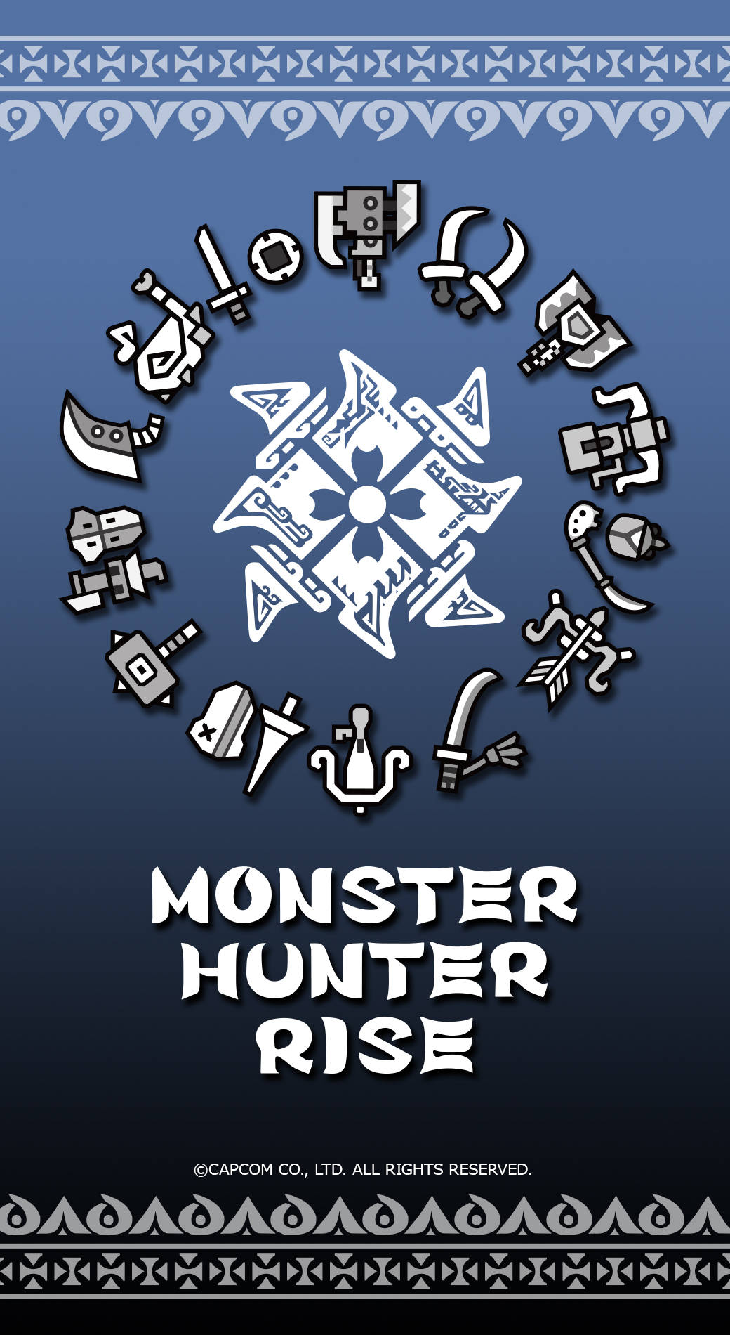 Præsentere Monster Hunter Telefon--Undersøg dine byttedyr med immersive visuals Wallpaper