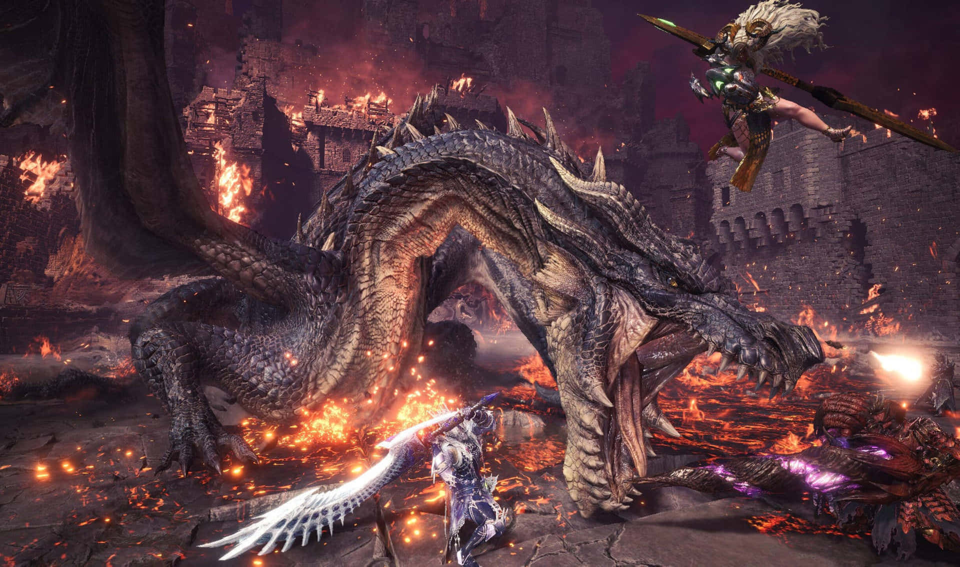 Hunt Exciting Monsters with Friends in Monster Hunter World