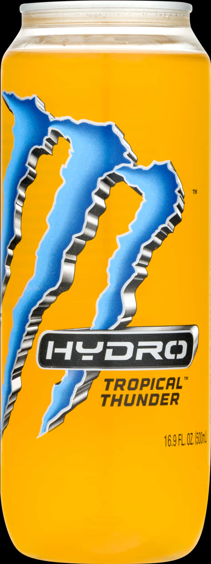 Monster Hydro Tropical Thunder Energy Drink Can PNG