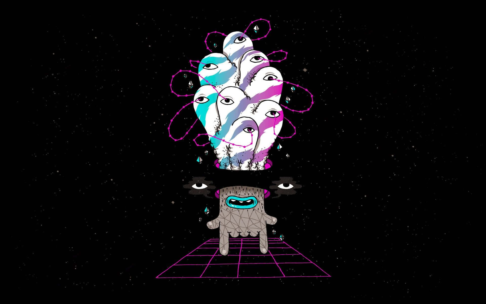Monster In Obscure Galaxy Wallpaper