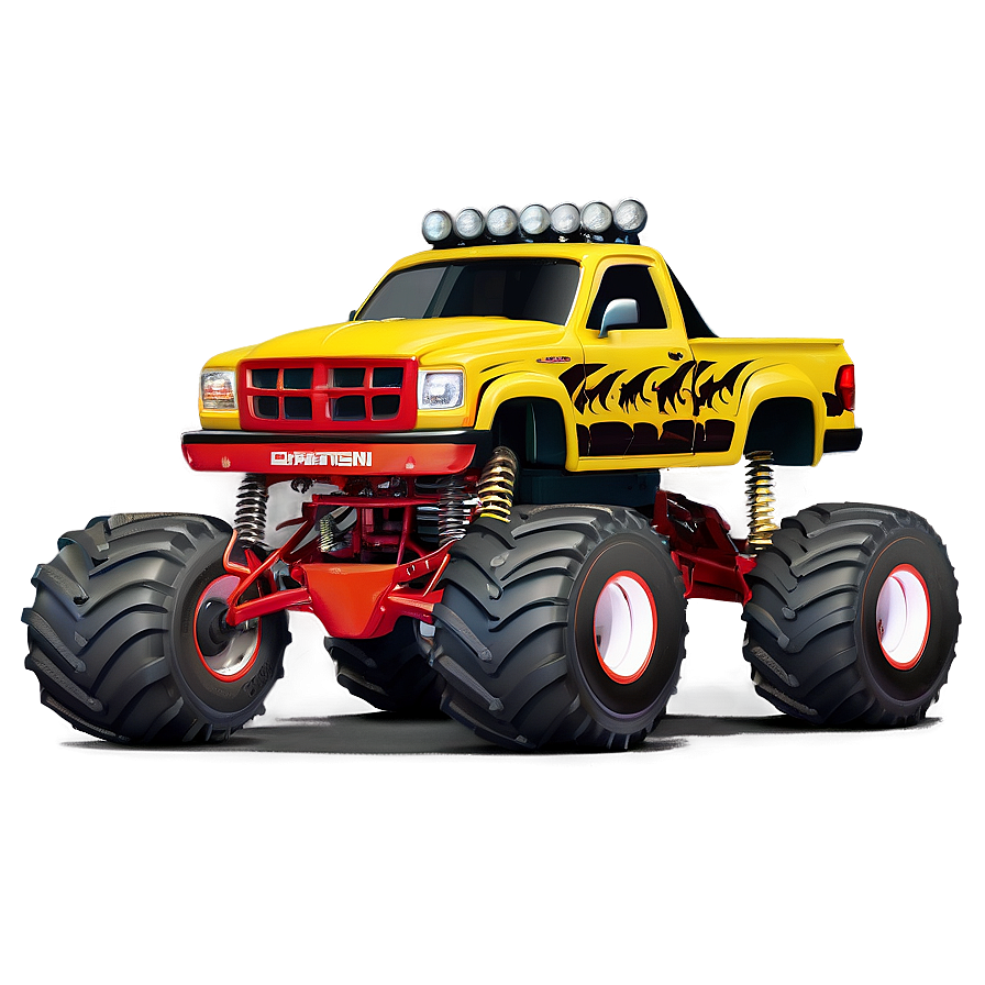 Monster Truck Action Png 12 PNG