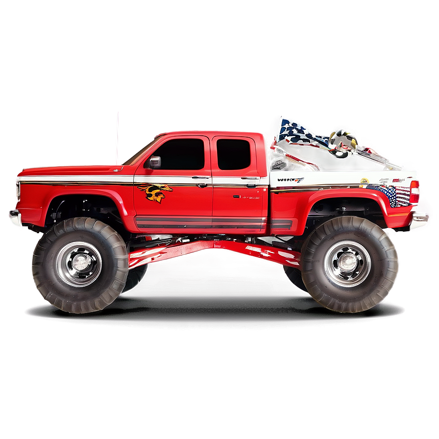 Monster Truck Action Png Pot PNG