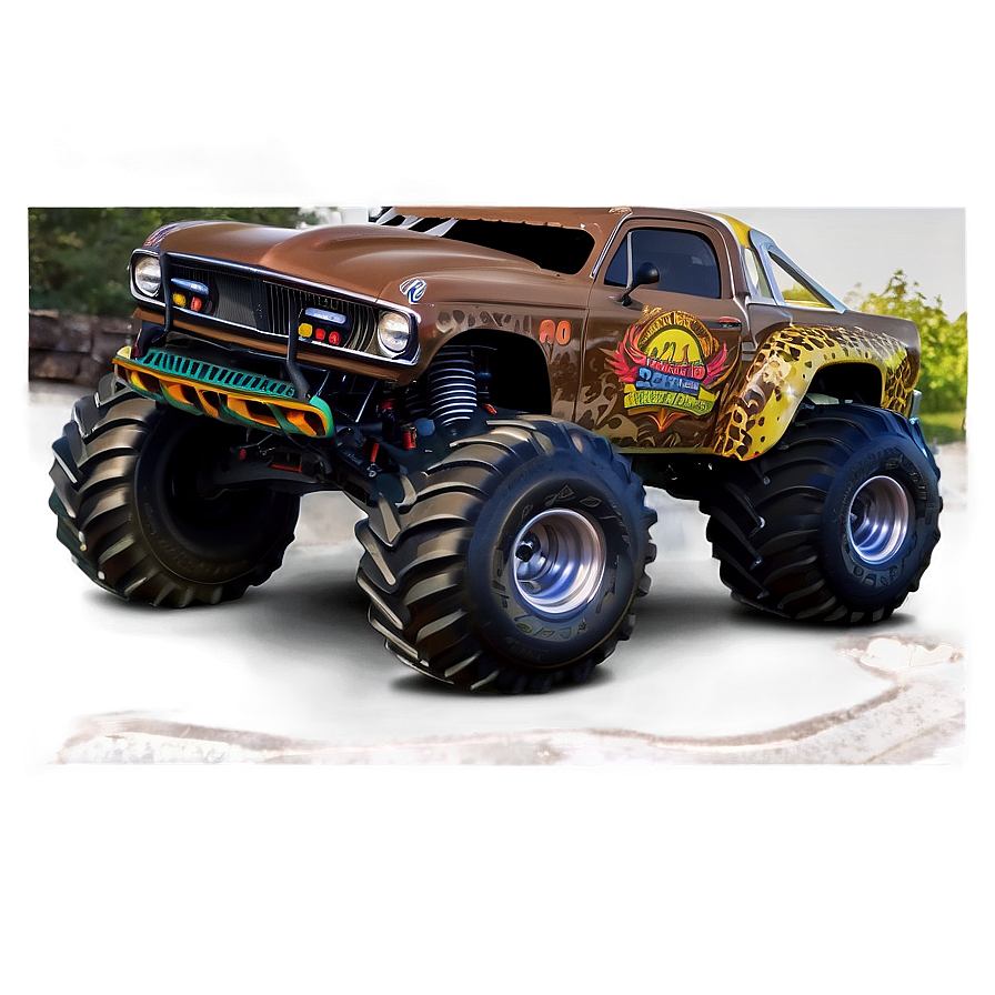 Monster Truck Adventure Png Yyb PNG