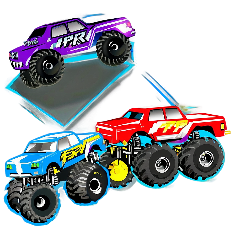 Monster Truck Arena Png 05242024 PNG