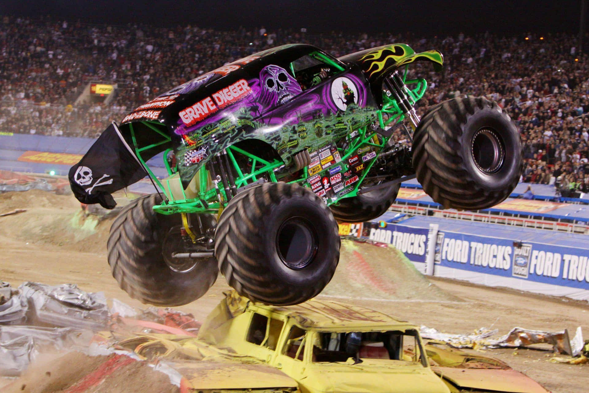Get ready for an action-packed Monster Truck show!