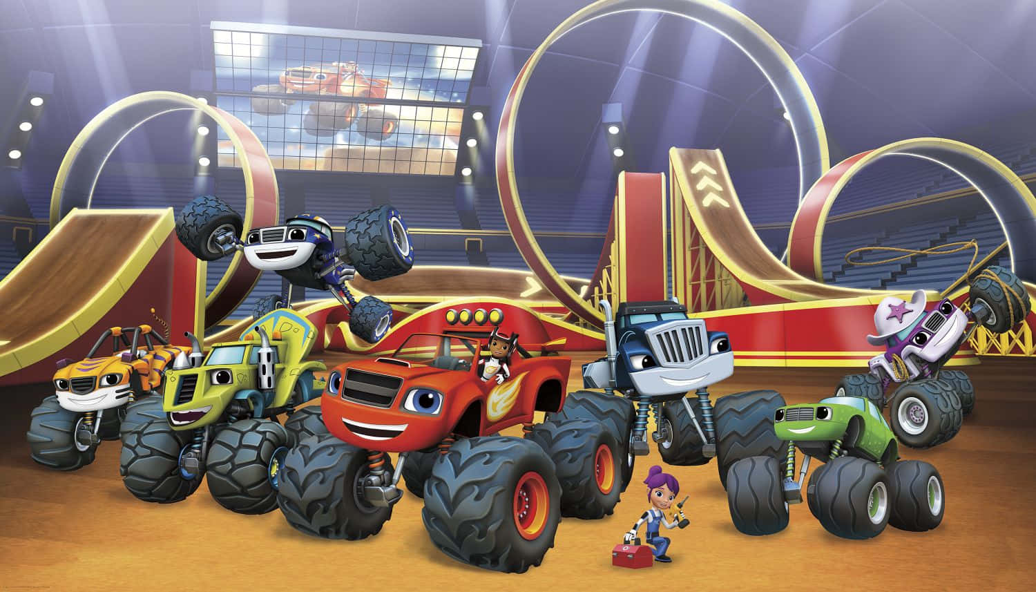 Blaze And The Monster Machines Poster