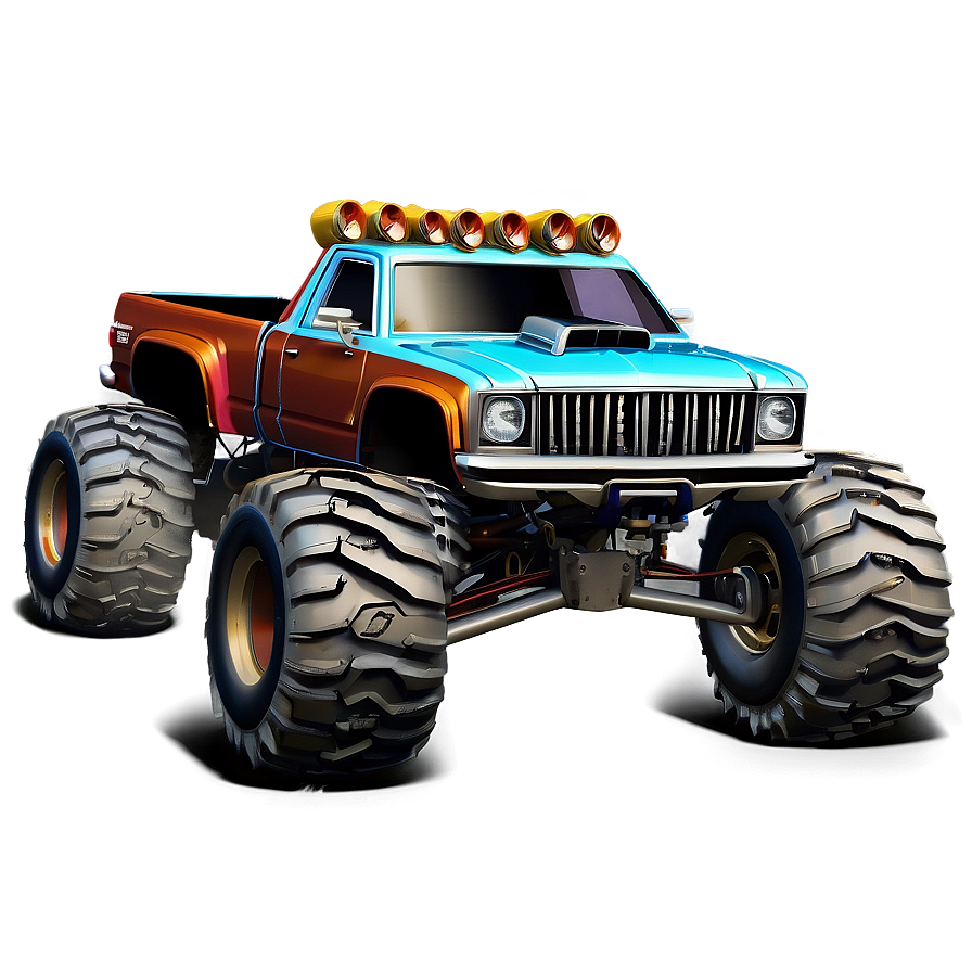 Monster Truck Clash Png 05242024 PNG