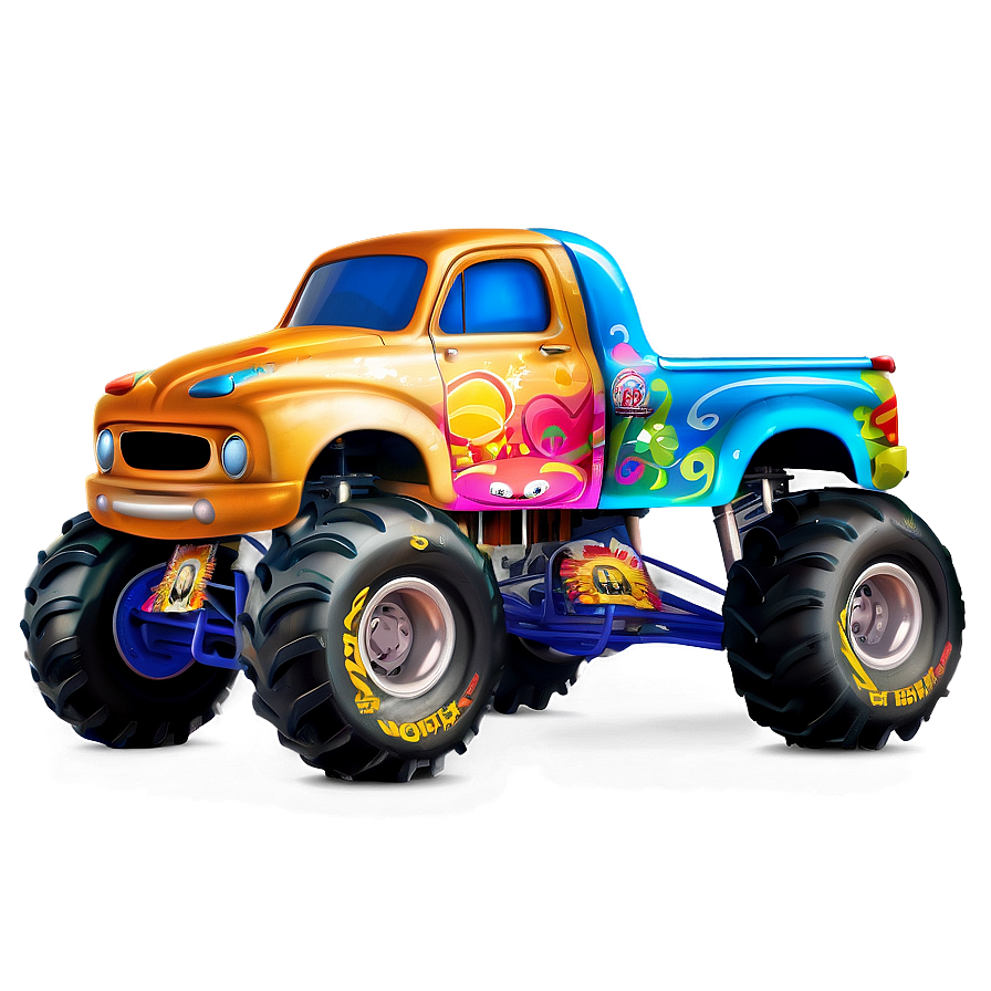 Monster Truck Craze Png Abc PNG