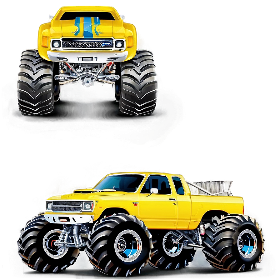 Monster Truck Dynamo Png Oci PNG